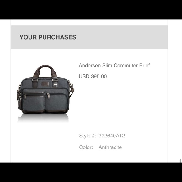 Bag Andersen Slim Commuter Brief Tumi Slim Andersen Commuter